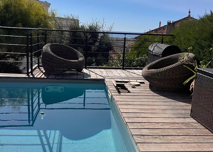 Arty - Vue Panoramique, Piscine & Design * Ницца