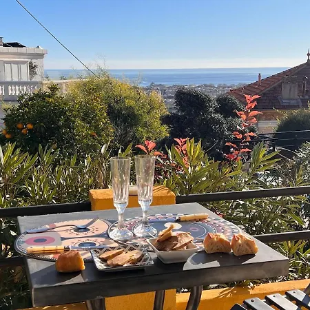 Arty - Vue Panoramique, Piscine & Design Νίκαια