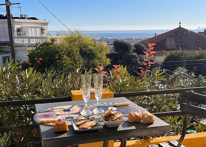 Arty - Vue Panoramique, Piscine & Design Νίκαια