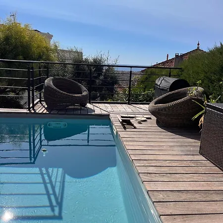 Arty - Vue Panoramique, Piscine & Design * Νίκαια